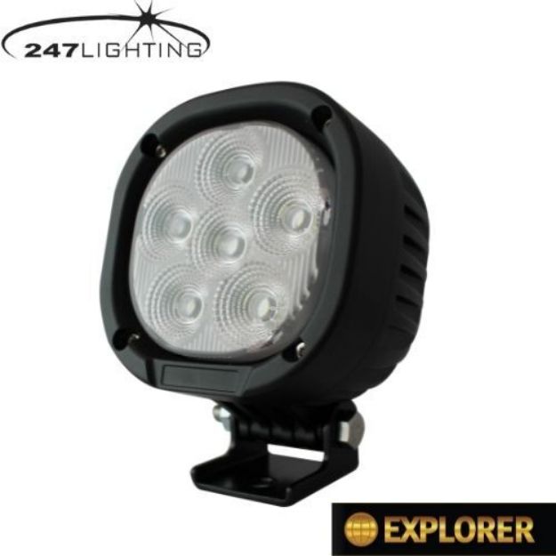 Picture of 4" LED Square Explorer Work Lamp
